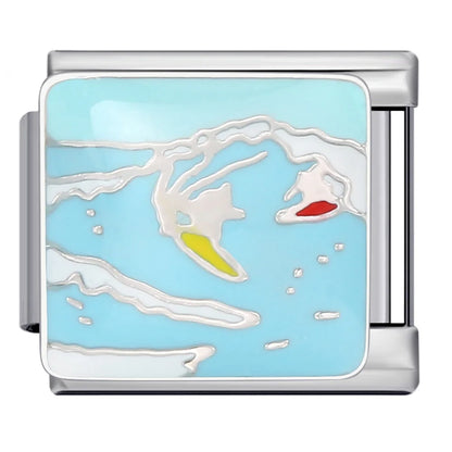 Ocean Italian Charm Link 322