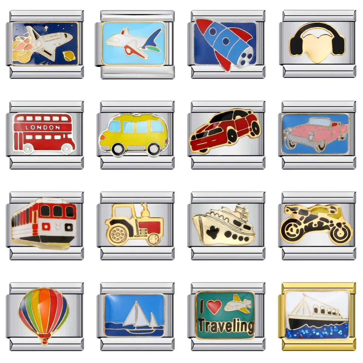 Traffic Italian Charm Link 154