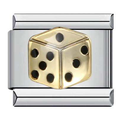 Poker Italian Charm Links 087