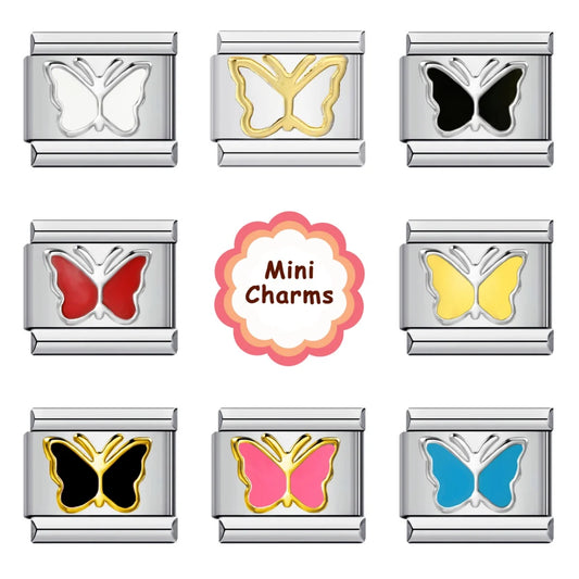 Butterfly Italian Charm Link 177