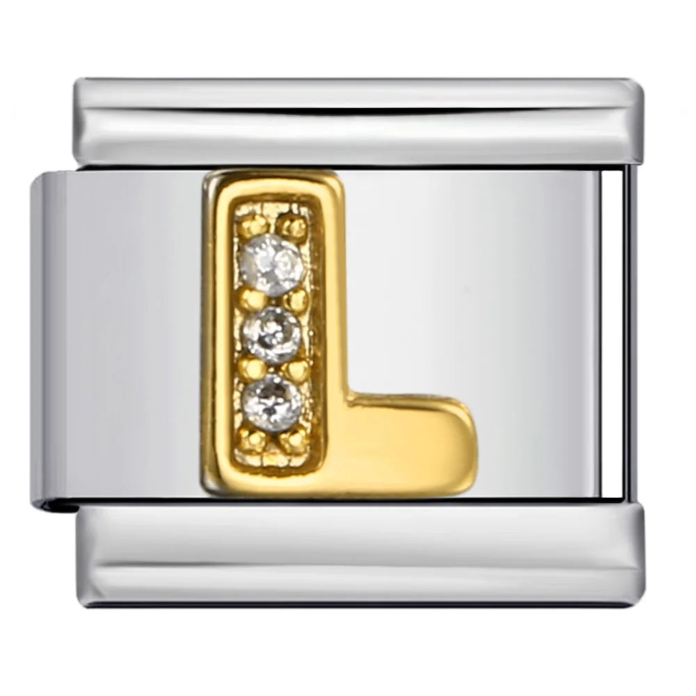 Gold Color 26 English Letter 207