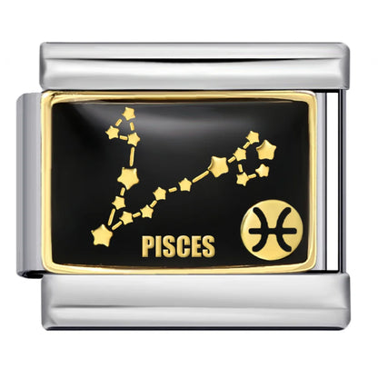 12 Constellation Italian Charm 255