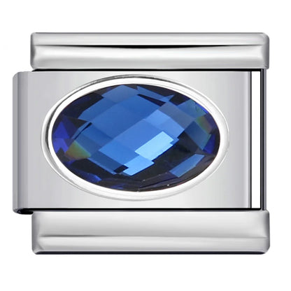 Blue Italian Charm Link 402