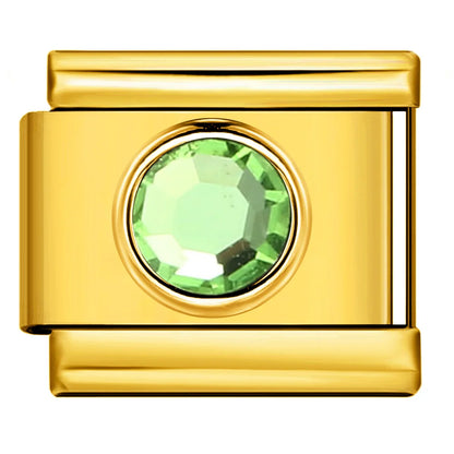 Birthday Stone Italian Charm 471