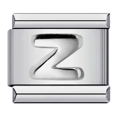 Silver Color 26 English Letters 174