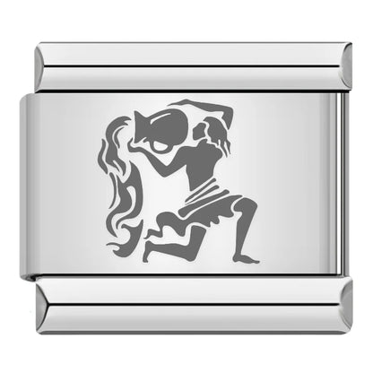Laser Italian Charm Links 042