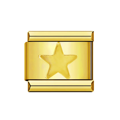 Star Italian Charm Link 312