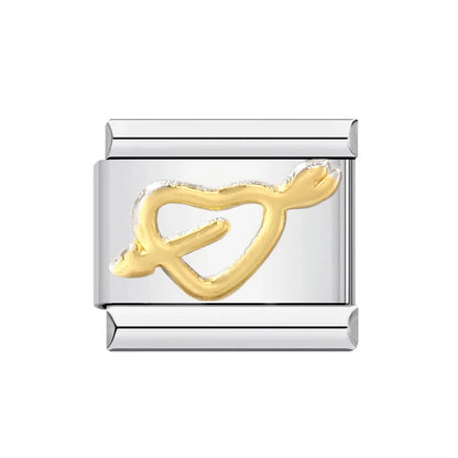 Simple Italian Charm Links 023