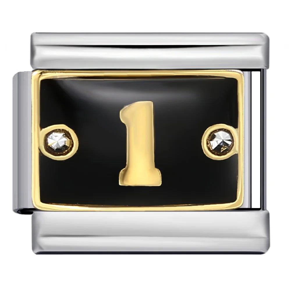 0-9 Number Italian Charm 254
