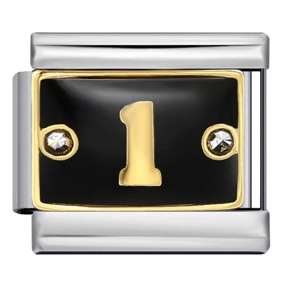0-9 Number Italian Charm 254