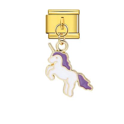Unicorn Pendant Italian Charm 541