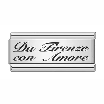 Laser Italian Charm Links 048