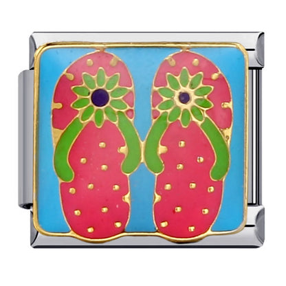 Beach Italian Charm Links 155