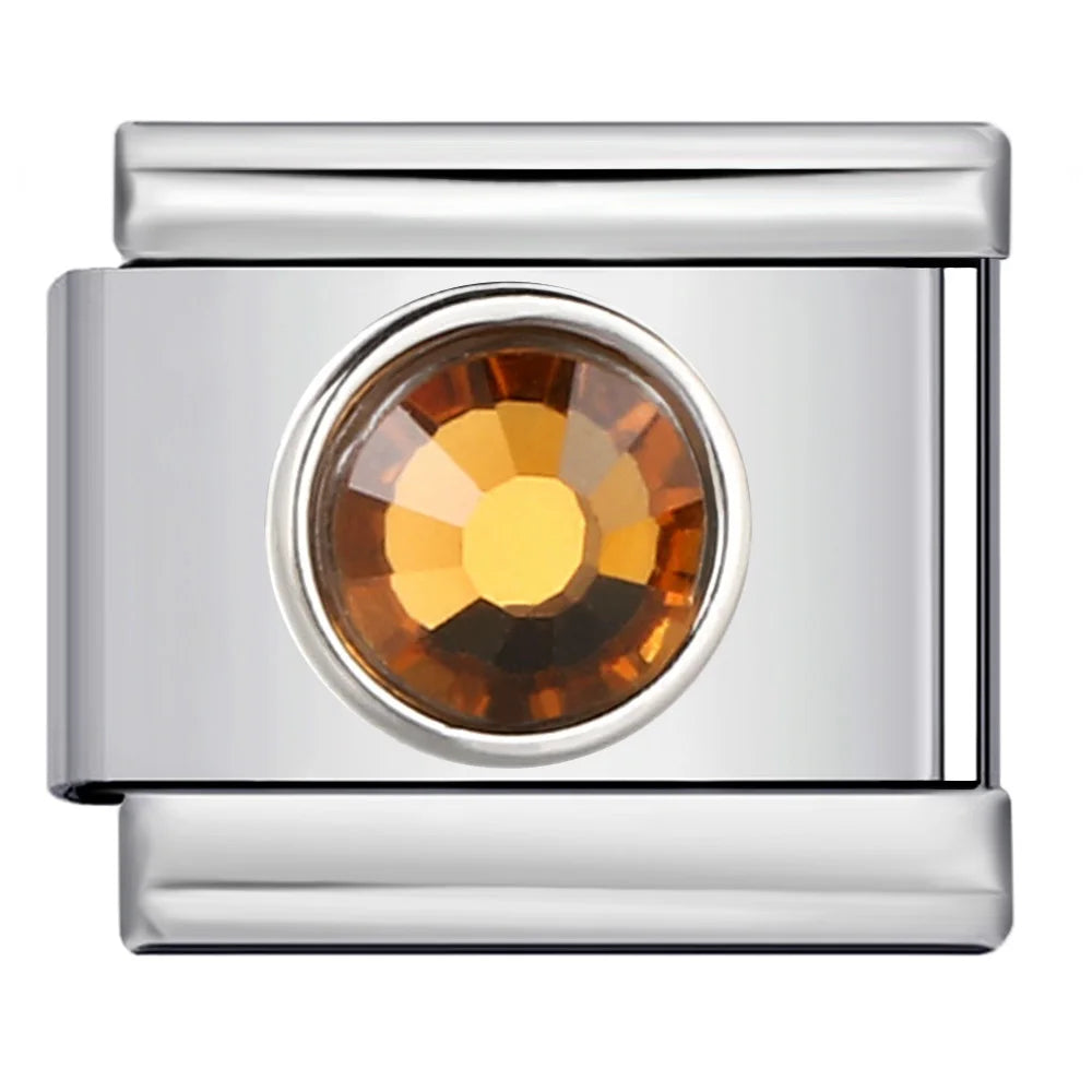 Round Italian Charm Link 297