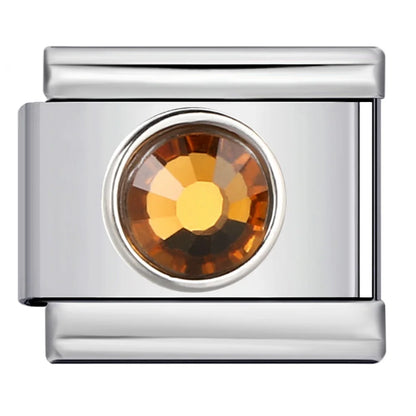 Round Italian Charm Link 297