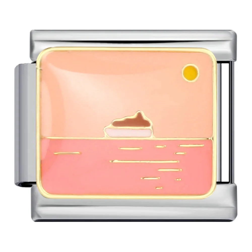 Beach Italian Charm Links 155