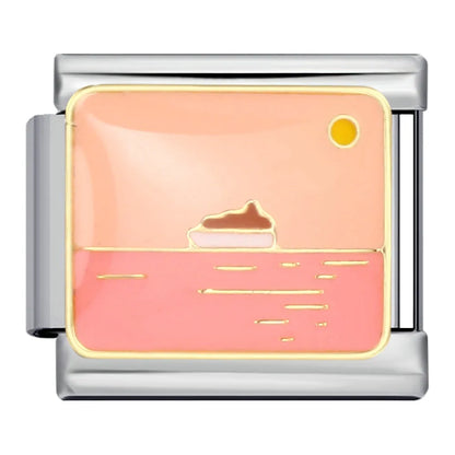 Beach Italian Charm Links 155