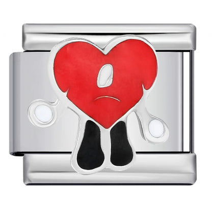 Heart Italian Charm Link 331