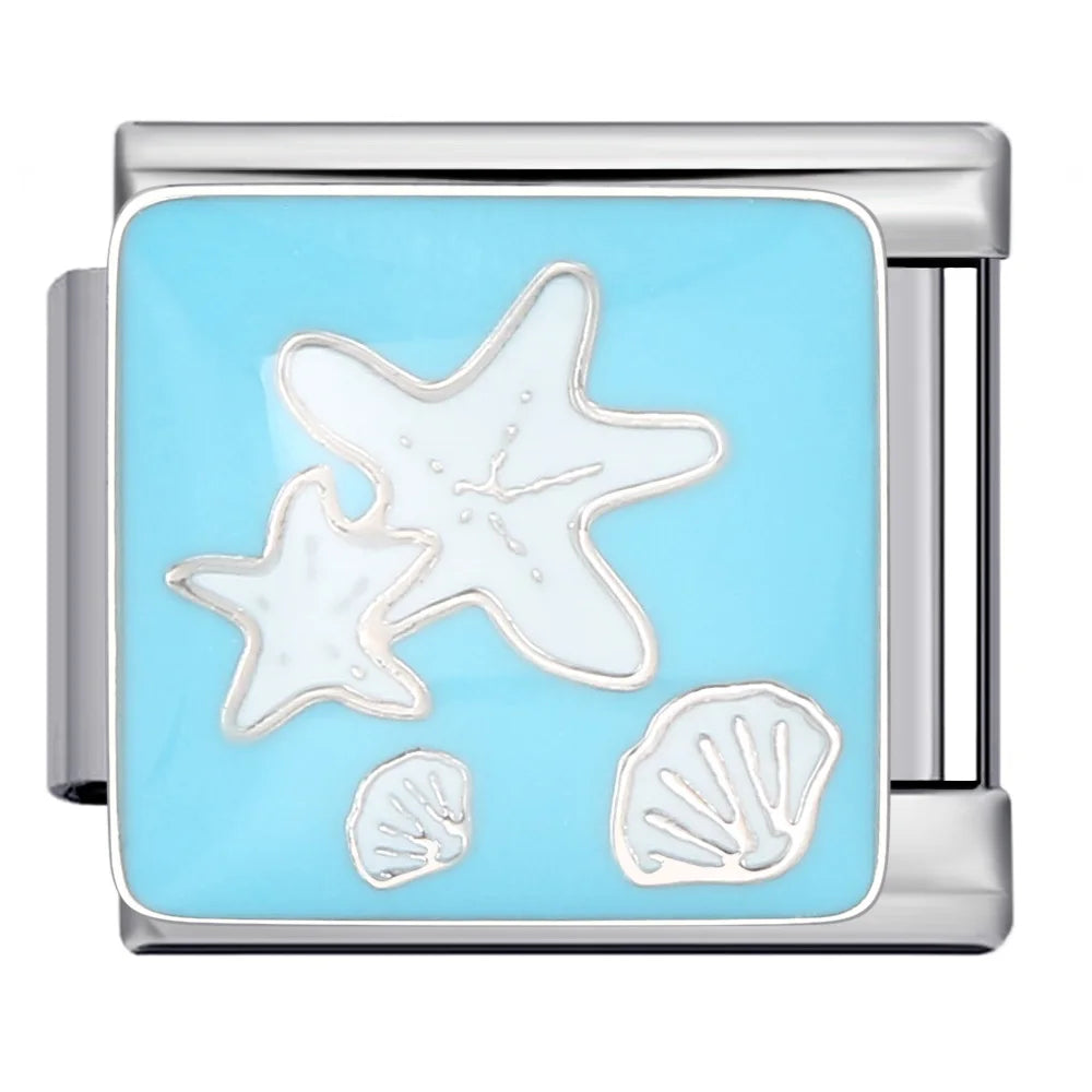 Ocean Italian Charm Link 322