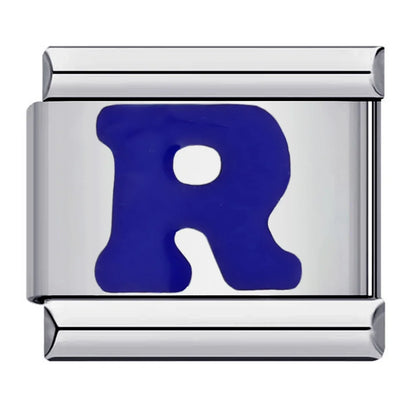 Blue Color 26 English Letters 002