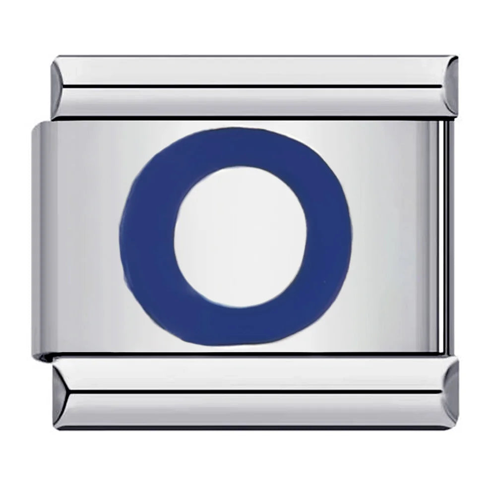 Blue Color 26 English Letters 021