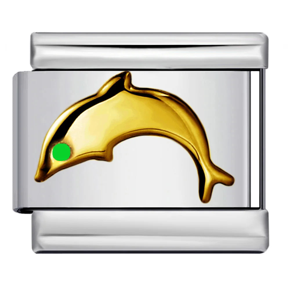 Dolphin Italian Charm Links 452