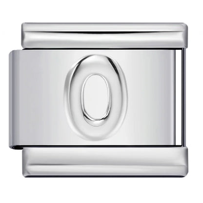 Silver Color 26 English Letters 134