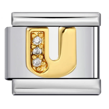 Gold Color 26 English Letter 207