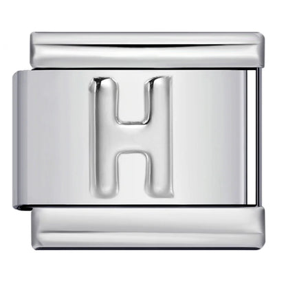 Silver Color 26 English Letters 134