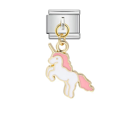Unicorn Pendant Italian Charm 541
