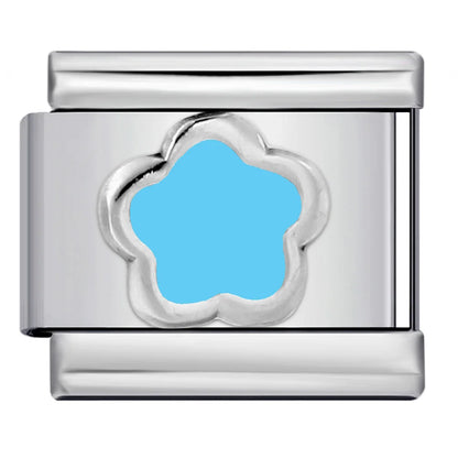 Flower Italian Charm Link 480