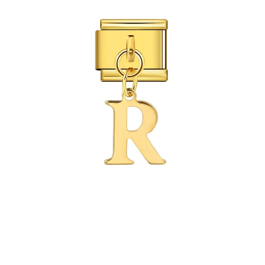 Gold Color Pendant 26 English Letter 520