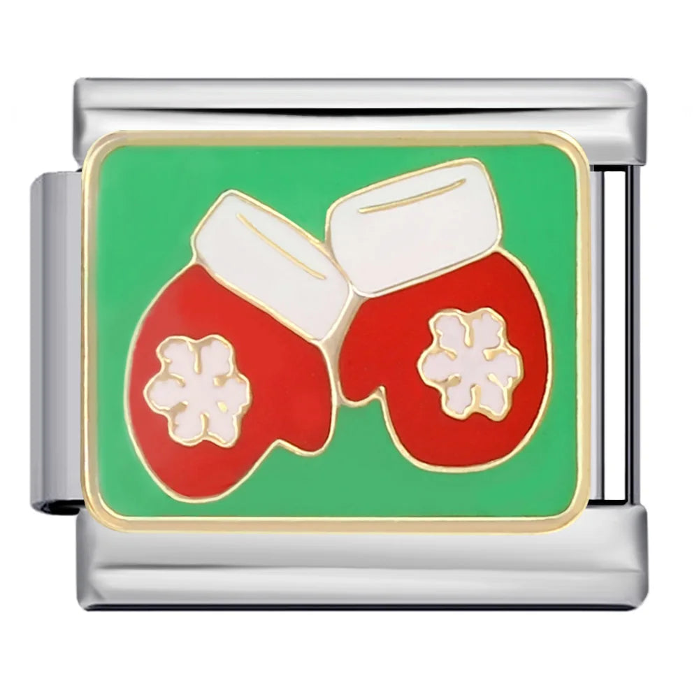 Christmas Italian Charm Link 187
