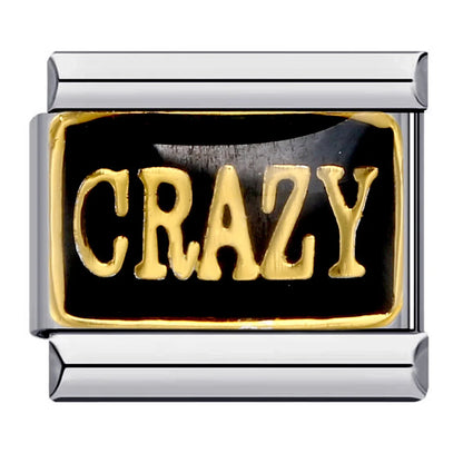 Words Italian Charm Links 079