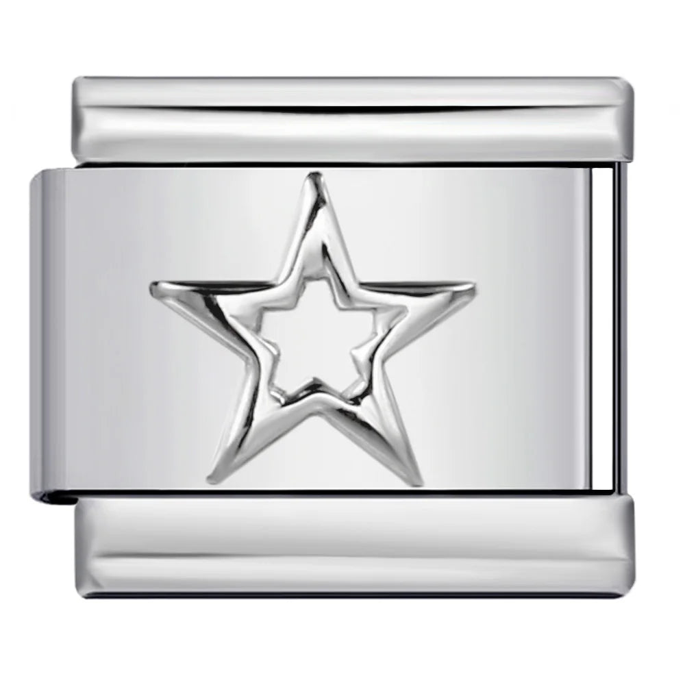 Star Italian Charm Link 312