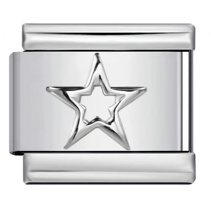 Star Italian Charm Link 312