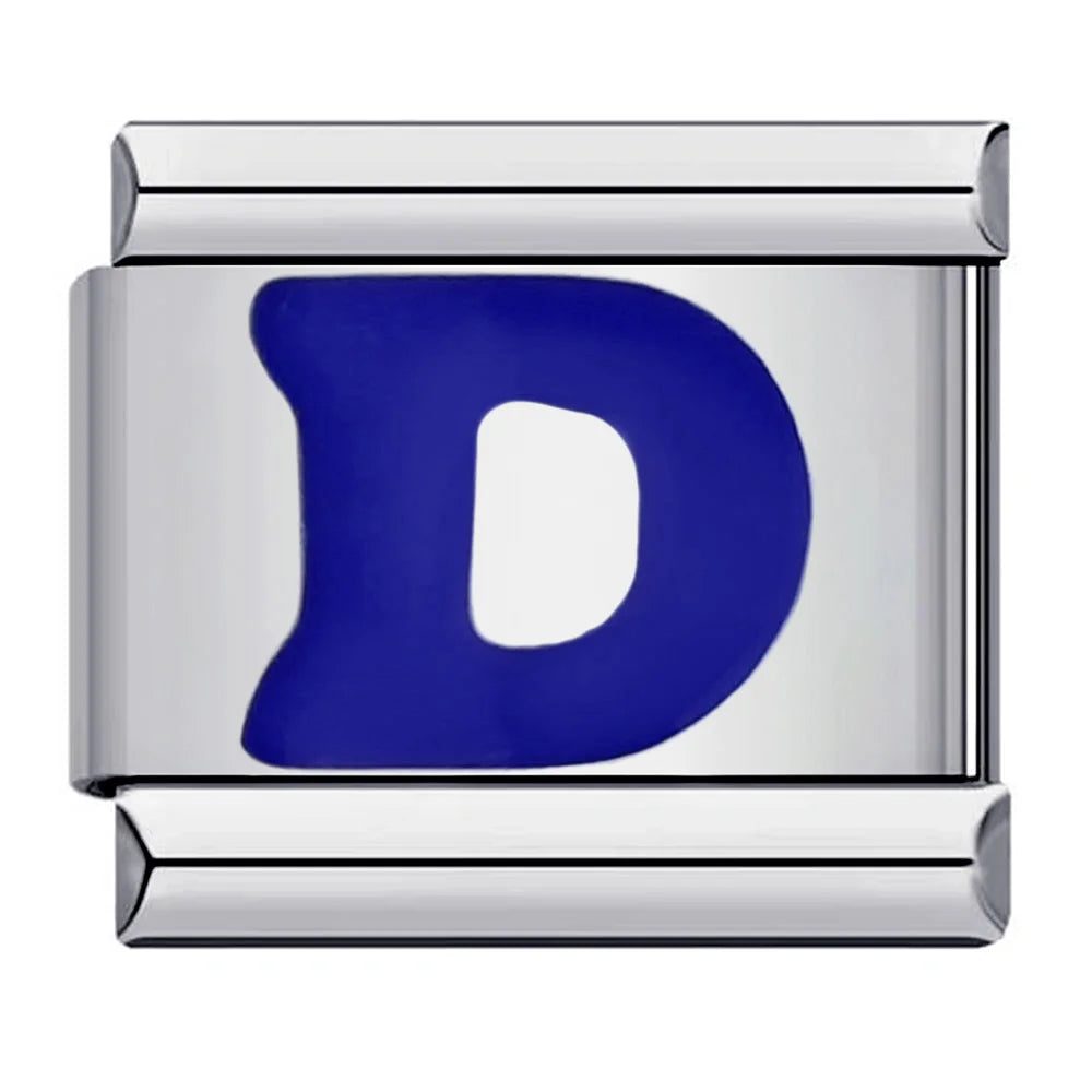 Blue Color 26 English Letters 002