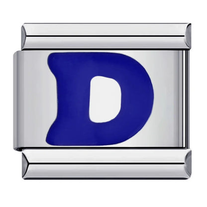 Blue Color 26 English Letters 002
