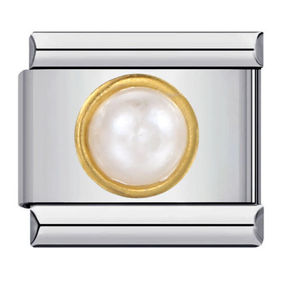 Round Italian Charm Links 118