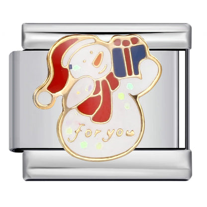 Christmas Italian Charm Link 187