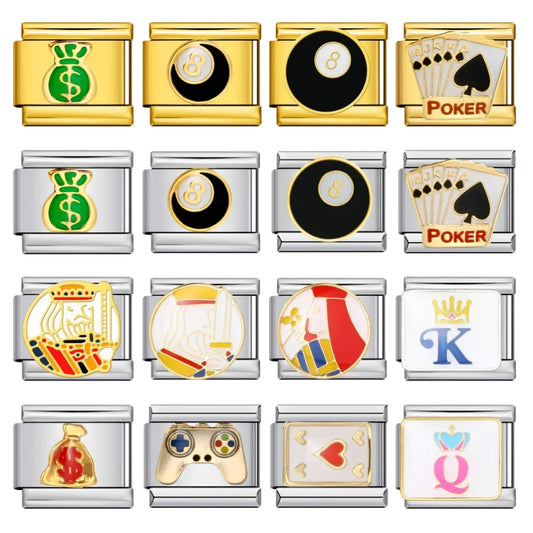 Poker Italian Charm Links 270