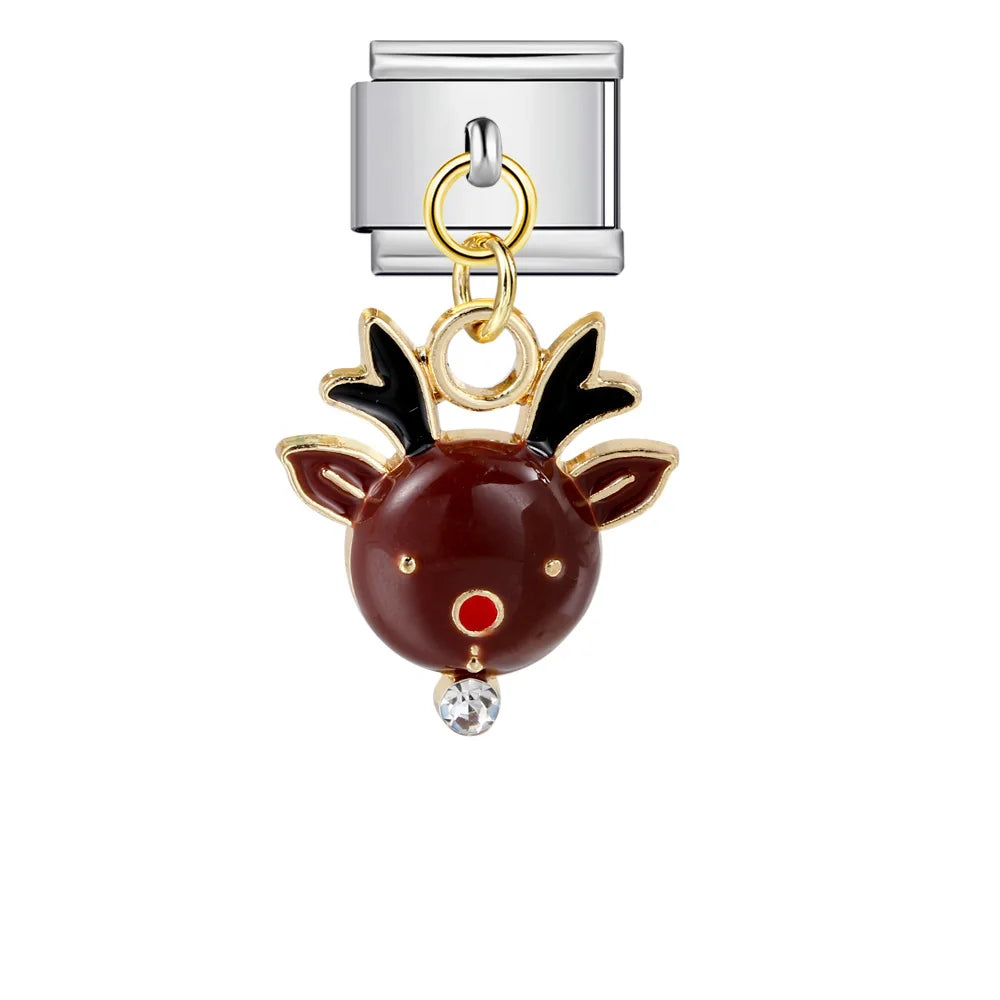Christmas Italian Charm Links 217