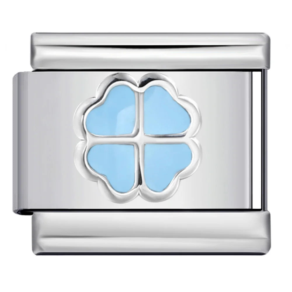 Blue Italian Charm Link 320