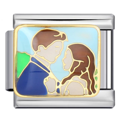 Wedding Italian Charm Link 282