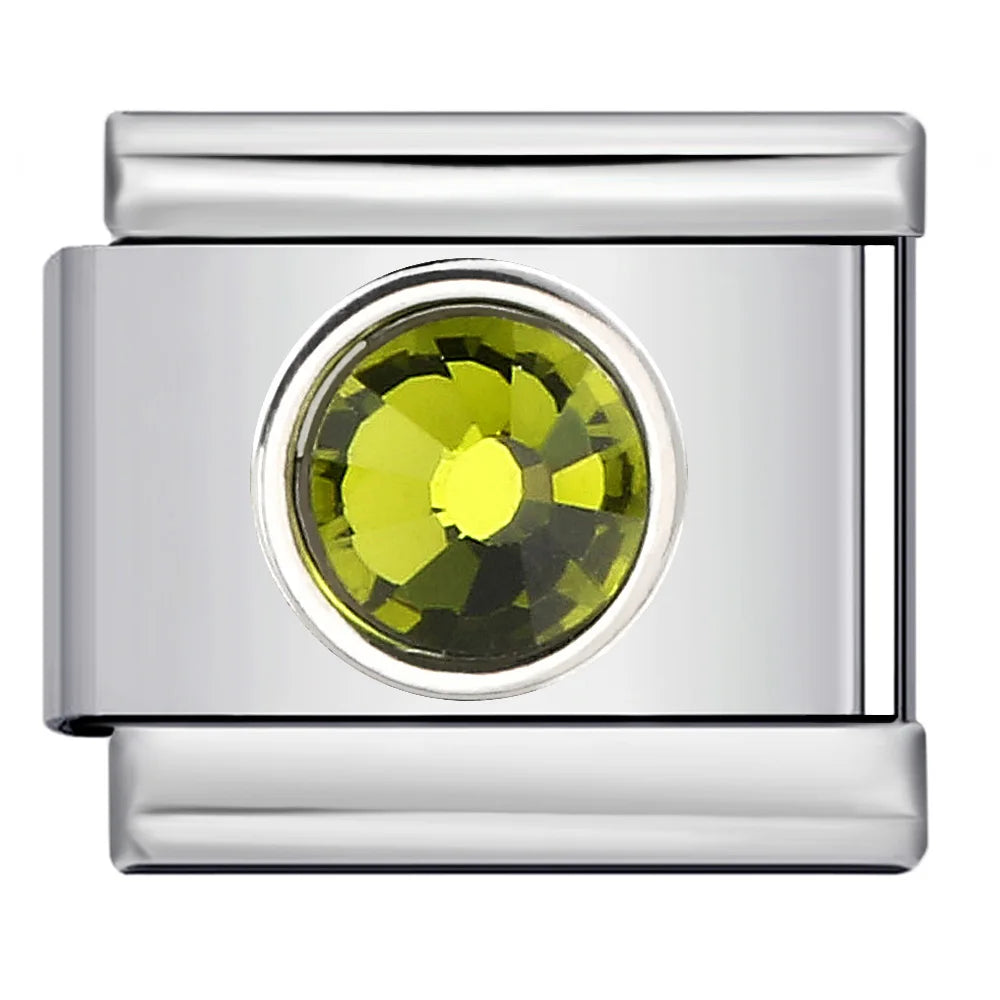 Round Italian Charm Link 297