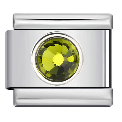 Round Italian Charm Link 297