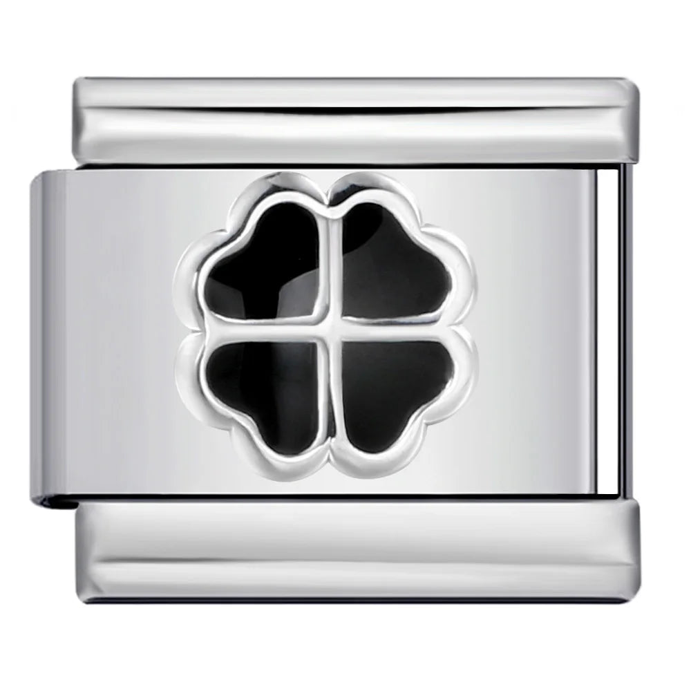 Black Italian Charm Links 318