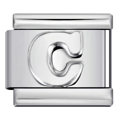 Silver Color 26 English Letter 533