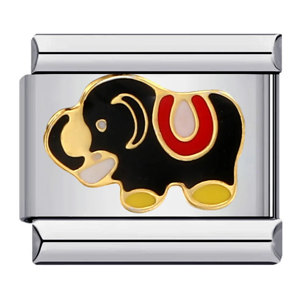 Animal Italian Charm Links 074