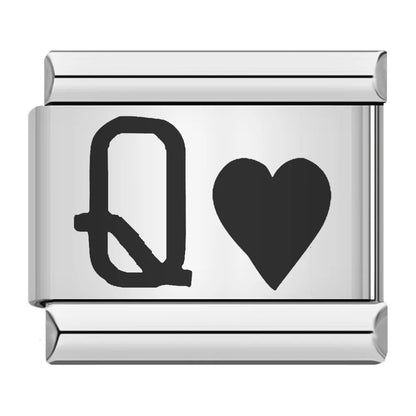 Laser Italian Charm Links 036